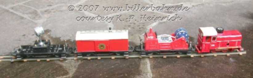 Beispielhafter Feuerwehrzug