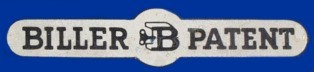 Biller-Logo seitlich auf dem Baggerdach